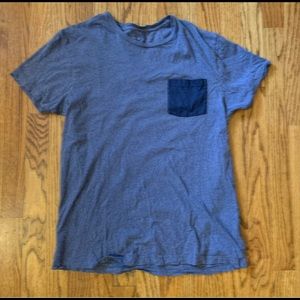 Blue j.crew tee